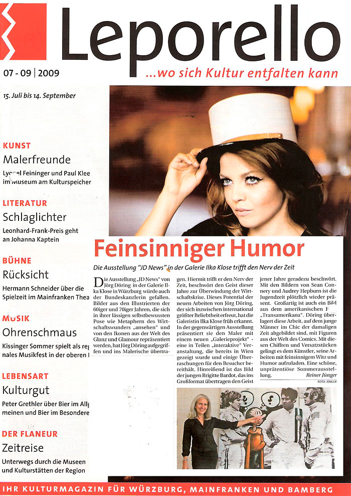Leporello-Juli bis September 2009